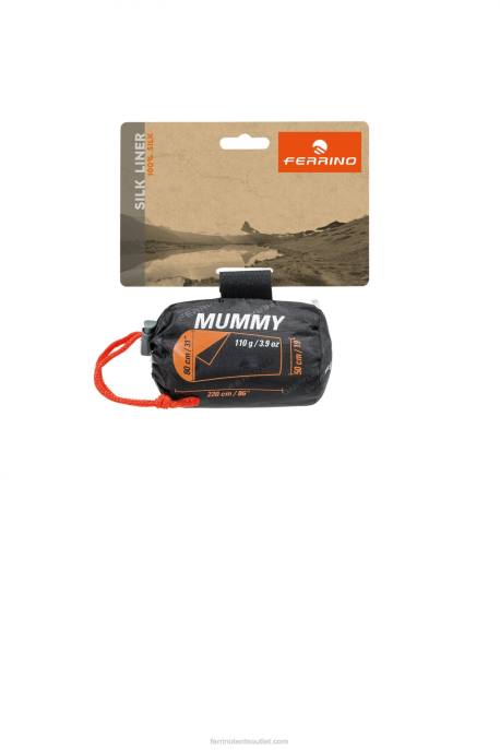 unissexFerrino múmia forro de seda NB8Z399