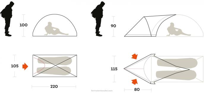 unissexFerrino blizzard 2 apsis NB8Z440