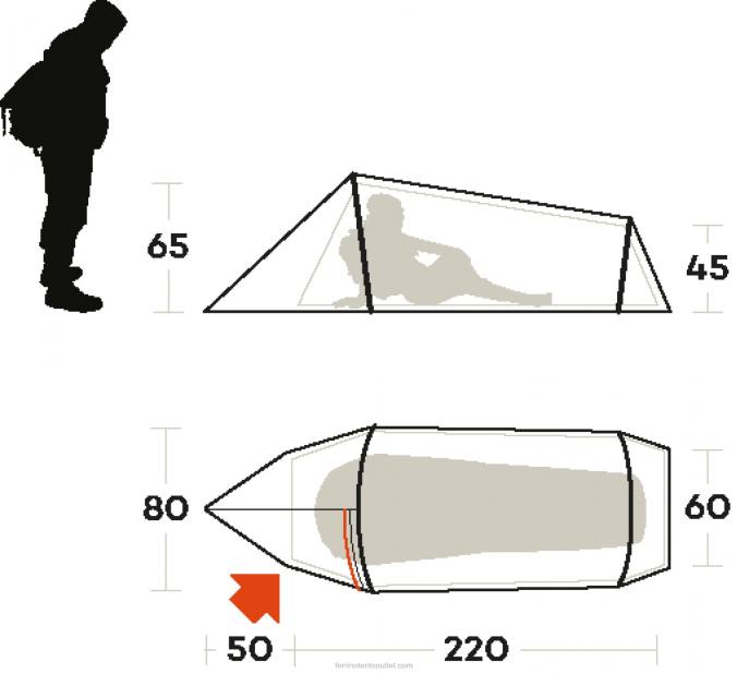 unissexFerrino eslinga de tenda 1 NB8Z479