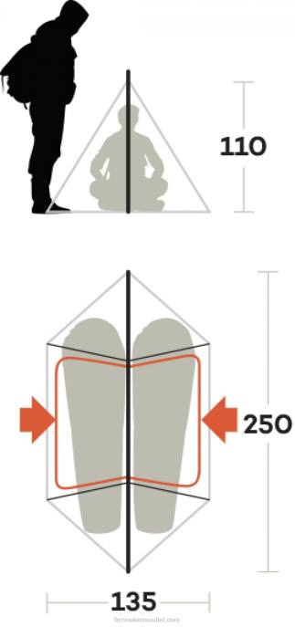 unissexFerrino tenda mtb NB8Z484