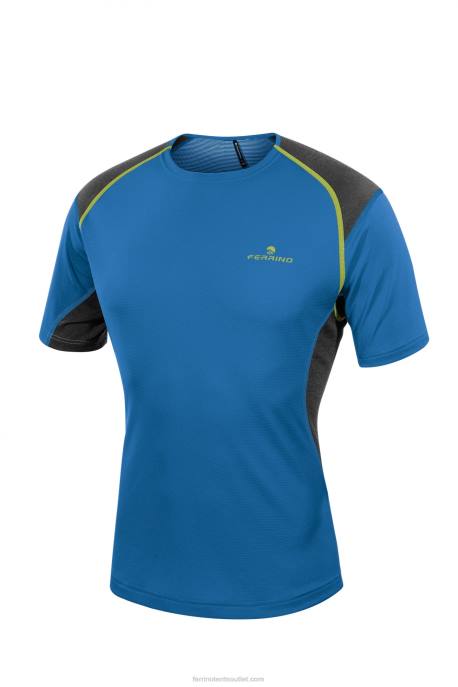 homens azul claro Ferrino t-shirt ollomont homem azul brilhante NB8Z169