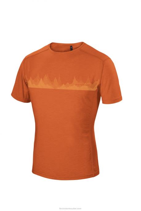 homens laranja quente Ferrino coruel camiseta homem laranja quente NB8Z173