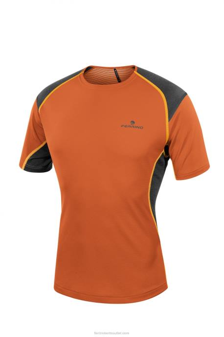 homens laranja quente Ferrino t-shirt ollomont homem laranja quente NB8Z170