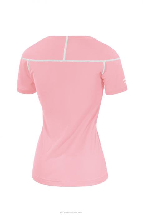 mulheres romance rosa Ferrino t-shirt kasai mulher rosa romance NB8Z324