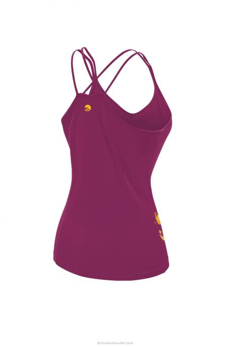 mulheres vermelho ativo Ferrino Kenai Tank Woman Active Red NB8Z332
