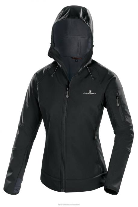 mulheres preto Ferrino jaqueta tobol mulher preta NB8Z298